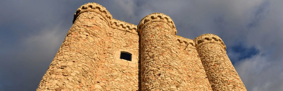 Vista del Castillo de Villarejo de Salvanés