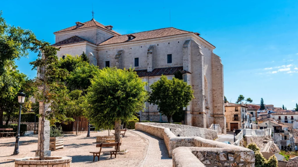 Vista de la iglesia de Nuestra Señora de la Asunción de Chinchón